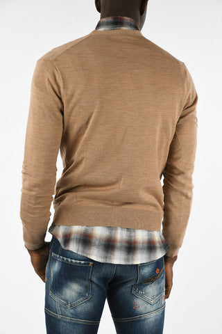 Wool V-Neck Cardigan