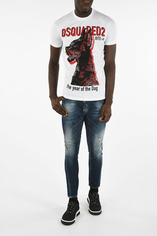 Print Crew-Neck T-shirt