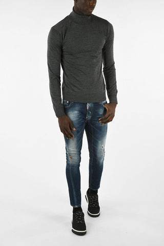 Wool Turtleneck Sweater
