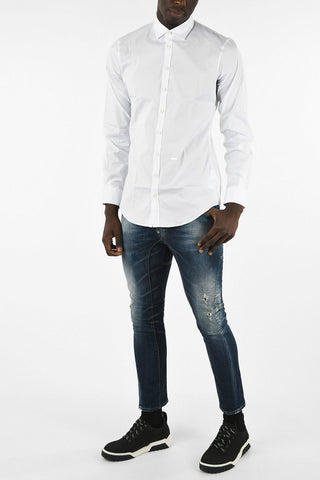 Spread Collar Shirt