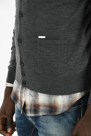 Cardigan Scollo a V