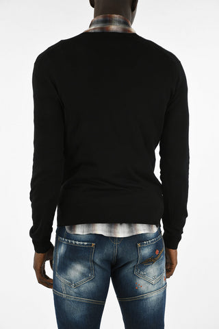Wool V-Neck Sweater