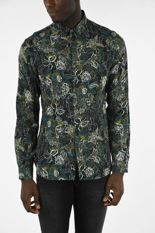 Classic Collar Print Shirt