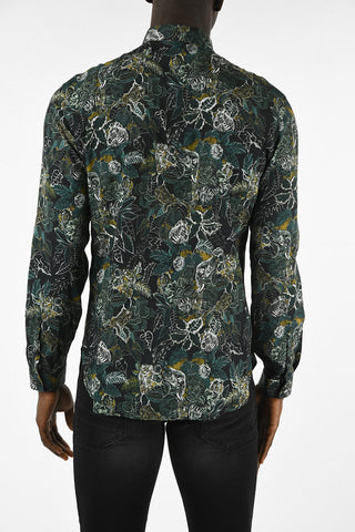 Classic Collar Print Shirt