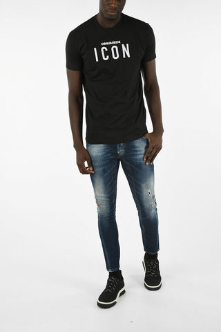 Jersey T-shirt with Embroidery