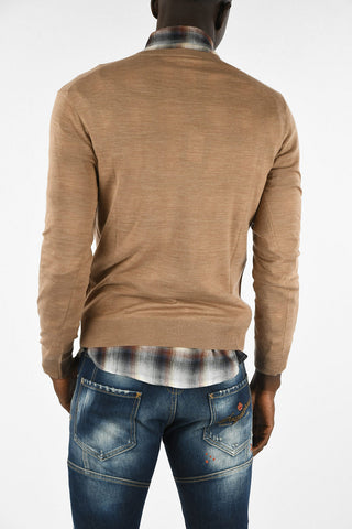 Wool V-Neck Sweater