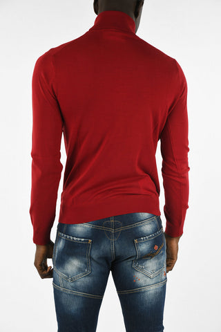 Maglia Collo Alto In Lana