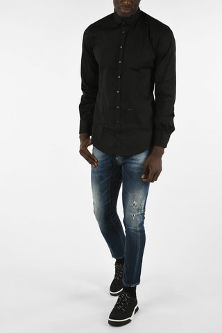 Spread Collar Shirt