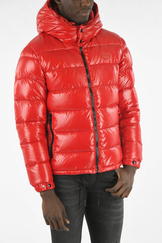 Waist Length  ENIF Down Jacket with Detachable Hood