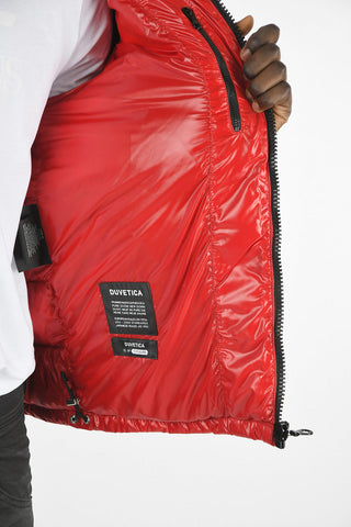 Waist Length  ENIF Down Jacket with Detachable Hood