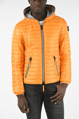 Waist Length Hooded ACELOQUATTRO Down Jacket