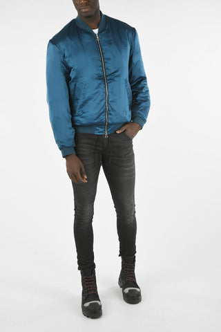 KATHARINE HAMNETT LONDON Satin SAMSON Bomber Down Jacket