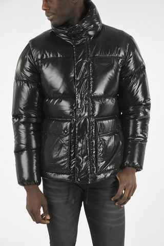 Hidden Closure Waist Length MS010 Down Jacket
