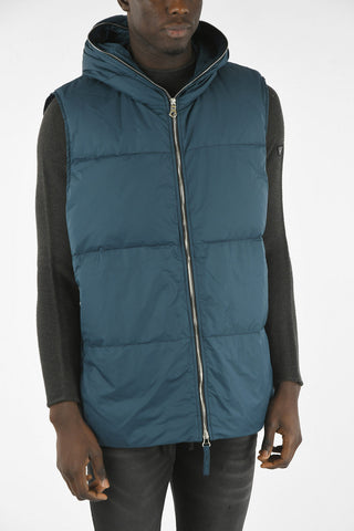 KATHARINE HAMNETT LONDON Sleeveless JADE PRINT Down Jacket