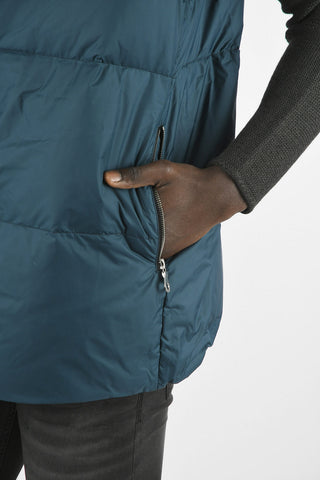KATHARINE HAMNETT LONDON Sleeveless JADE PRINT Down Jacket