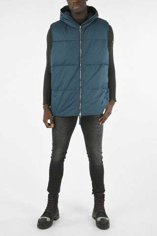 KATHARINE HAMNETT LONDON Sleeveless JADE PRINT Down Jacket