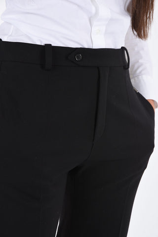 Stretchy Wool Flare Pants