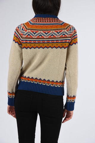 Crewneck MOMO Fair Isle Sweater