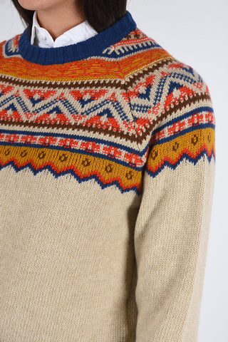 Crewneck MOMO Fair Isle Sweater