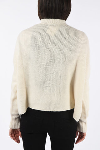 Silk and Cashmere Crewneck Sweater