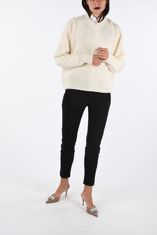 Silk and Cashmere Crewneck Sweater