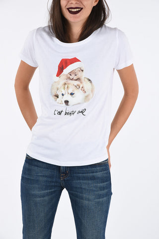 T-shirt  C’EST BIENTOT NOEL Girocollo