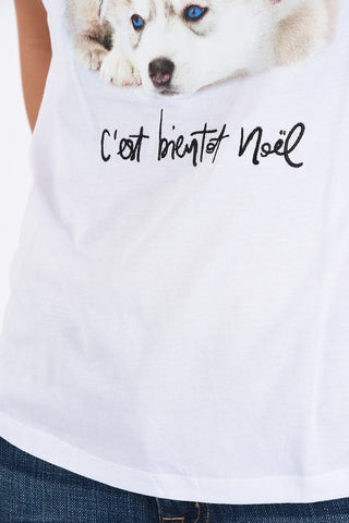 T-shirt  C’EST BIENTOT NOEL Girocollo
