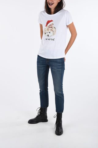 T-shirt  C’EST BIENTOT NOEL Girocollo