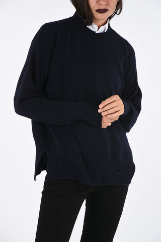 maglia girocollo in cashmere