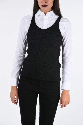 Cashmere and Silk Sleeveless Sweater