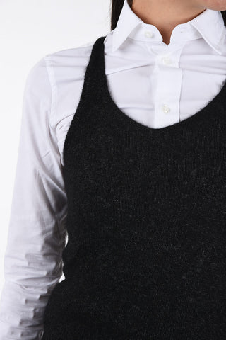 Cashmere and Silk Sleeveless Sweater