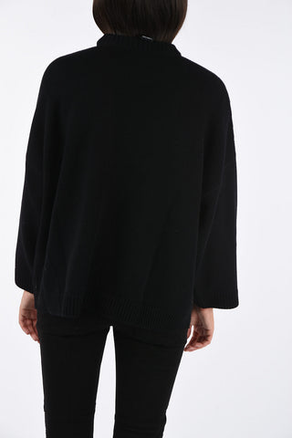 maglia girocollo D&G IS LOVE in cashmere