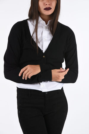 Cashmere Cropped Cardigan