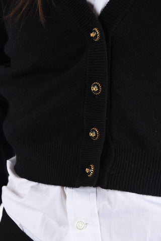 Cashmere Cropped Cardigan