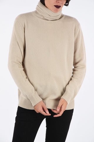cashmere turtle-neck sweater