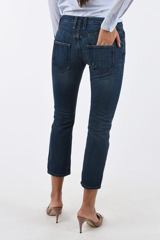 stone washed THE BOYFRIEND jeans