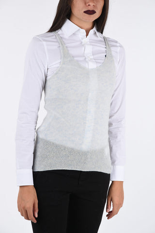 Cashmere and Silk Sleeveless Sweater