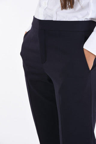 Single Pleat Straight Fit Pants