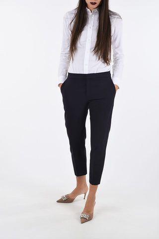 Single Pleat Straight Fit Pants