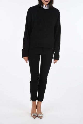 Silk and Cashmere Crewneck Sweater