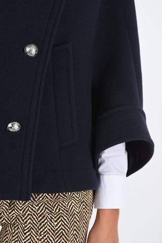 peacoat doppiopetto con Maniche a Campana