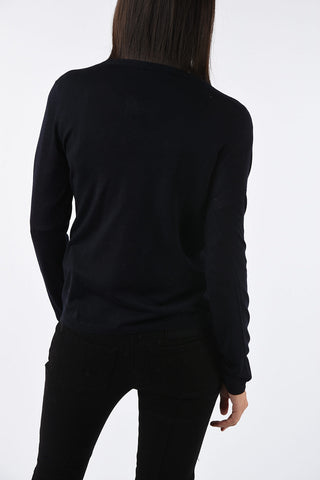 wool v-neck sweater
