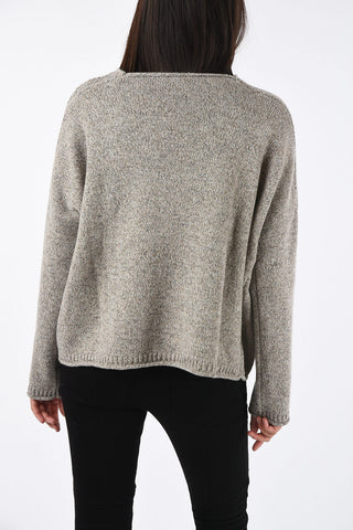 Wool Flared Sweater
