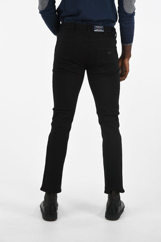 ARMANI JEANS 20cm Stretch Denim J45 Slim Fit Jeans L.32