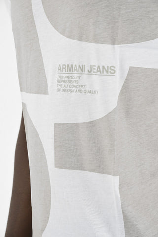 ARMANI JEANS Printed T-shirt