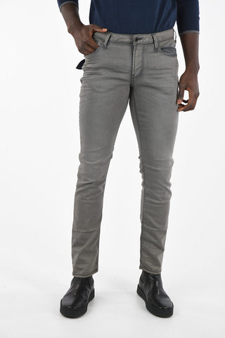 ARMANI JEANS 17cm Stretch Denim J06 Slim Fit Jeans L.34