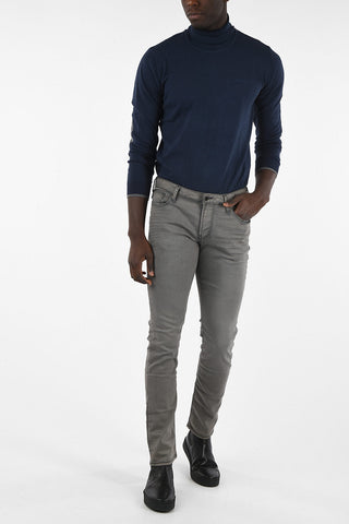 ARMANI JEANS 17cm Stretch Denim J06 Slim Fit Jeans L.34