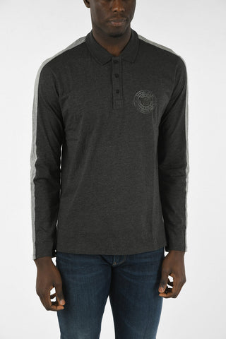 ARMANI JEANS Polo Bicolore a Manica Lunga