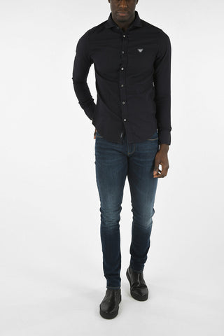 ARMANI JEANS Cotton Piquè Shirt
