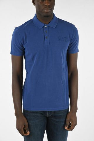EA7 Cotton Piquè Polo